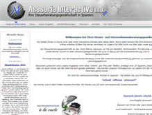 Tablet Screenshot of meinsteuerberater.es